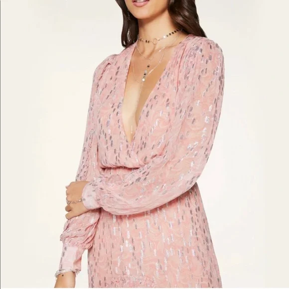 Ramy Brook Metallic Printed Ora Maxi Dress - Picture 3 of 9